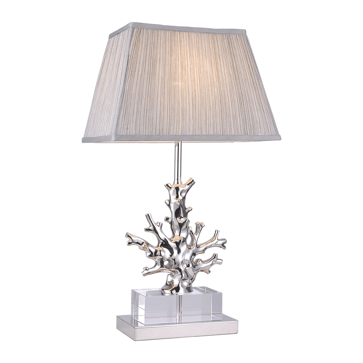 Лампа настольная "Silver coral" K2BT-1004